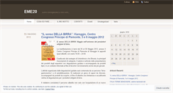 Desktop Screenshot of emeventi.wordpress.com
