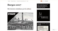 Desktop Screenshot of burgos2017.wordpress.com