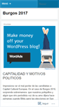 Mobile Screenshot of burgos2017.wordpress.com