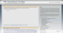 Desktop Screenshot of hewittbusinessconsultants.wordpress.com