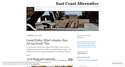 Desktop Screenshot of eastcoastalternative.wordpress.com