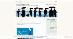 Desktop Screenshot of letrangeraphs.wordpress.com