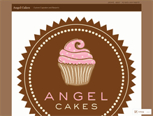 Tablet Screenshot of angelcakes.wordpress.com