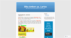 Desktop Screenshot of bikaambonyalarizo.wordpress.com