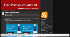 Desktop Screenshot of markpickavance.wordpress.com