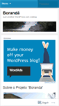 Mobile Screenshot of boranda.wordpress.com