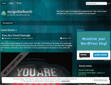Tablet Screenshot of myignitechurch.wordpress.com