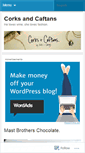 Mobile Screenshot of corksandcaftans.wordpress.com