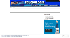 Desktop Screenshot of educnologia.wordpress.com