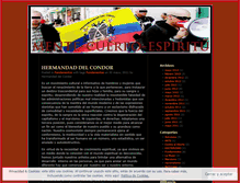 Tablet Screenshot of hermandaddelcondor.wordpress.com