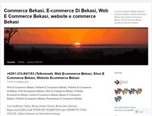 Tablet Screenshot of ecommercedibekasi.wordpress.com