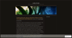 Desktop Screenshot of naminandini.wordpress.com