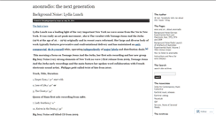 Desktop Screenshot of anonradio.wordpress.com
