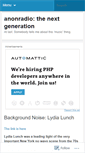 Mobile Screenshot of anonradio.wordpress.com