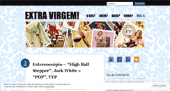 Desktop Screenshot of extravirgem.wordpress.com