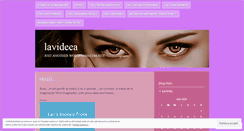 Desktop Screenshot of lavideea.wordpress.com