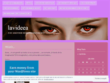 Tablet Screenshot of lavideea.wordpress.com