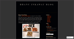 Desktop Screenshot of bhanuinkawat.wordpress.com