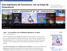 Tablet Screenshot of cineconconciencia.wordpress.com