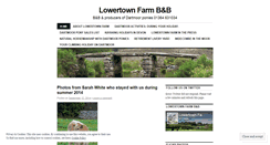 Desktop Screenshot of lowertownfarmdartmoor.wordpress.com