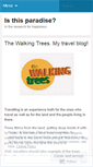 Mobile Screenshot of isthisparadise.wordpress.com
