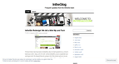 Desktop Screenshot of intheglo.wordpress.com