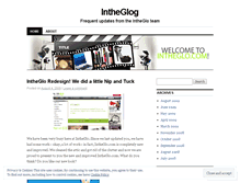 Tablet Screenshot of intheglo.wordpress.com