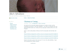 Tablet Screenshot of alicedaisyvalente.wordpress.com