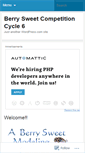 Mobile Screenshot of berrysweetcom6.wordpress.com