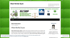 Desktop Screenshot of obatherbalayan24.wordpress.com