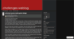 Desktop Screenshot of challengeseditor.wordpress.com