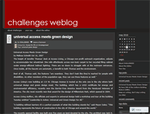 Tablet Screenshot of challengeseditor.wordpress.com