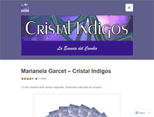 Tablet Screenshot of cristalindigos.wordpress.com