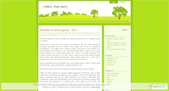 Desktop Screenshot of ilearntheylearn.wordpress.com