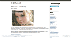Desktop Screenshot of gitutorial.wordpress.com