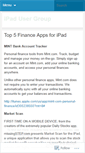 Mobile Screenshot of ipadusergroup.wordpress.com
