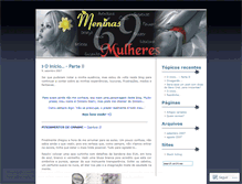 Tablet Screenshot of meninasmulheres.wordpress.com