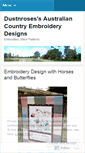 Mobile Screenshot of dustnroses.wordpress.com