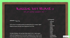 Desktop Screenshot of amazingbloggingforfun.wordpress.com