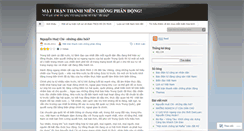 Desktop Screenshot of chongphandong.wordpress.com