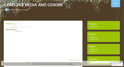 Desktop Screenshot of media4gender.wordpress.com