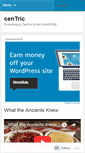 Mobile Screenshot of centric.wordpress.com