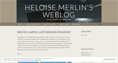 Desktop Screenshot of heloise2nd.wordpress.com