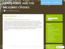 Tablet Screenshot of hennypenny.wordpress.com