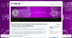 Desktop Screenshot of erelsudeste.wordpress.com