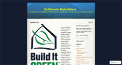 Desktop Screenshot of calrebuilders2.wordpress.com