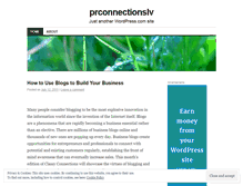 Tablet Screenshot of prconnectionslv.wordpress.com