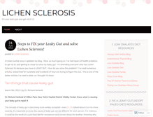 Tablet Screenshot of lichensclerosis.wordpress.com