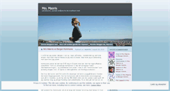 Desktop Screenshot of marris.wordpress.com