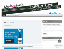 Tablet Screenshot of modaonlive.wordpress.com